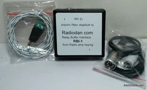 Amplificador RBI-1A relé interfaz búfer 7 pines Kenwood TS-2000 TS-590 TS-990 890S - Imagen 1 de 2