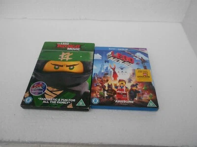 THE LEGO MOVIE BLU RAY THE LEGO NINJAGO MOVIE DVD REGION 2 - Image 1 of 4