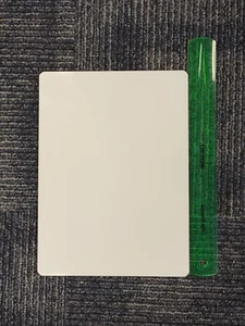 small dry erase white board with eraser - Picture 1 of 2