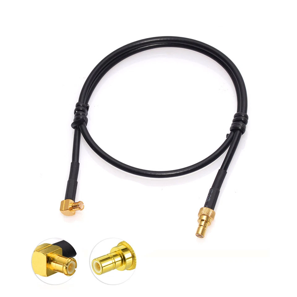 Superbat MCX Male to SMB Female DAB+ Radio Antenna Cable 3M RG174 RF Coax Cable - Image 1 of 2