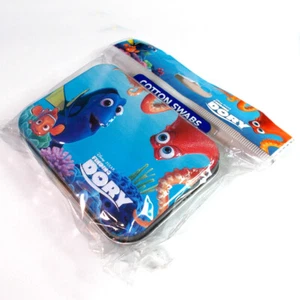 Vtg 2016 Finding Dory Cotton Swabs Embossed Tin Disney Pixar SEALED PACKAGE NOS - Picture 1 of 4