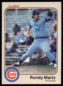 1983 Fleer Randy Martz Baseball Cards #501 - Picture 1 of 2