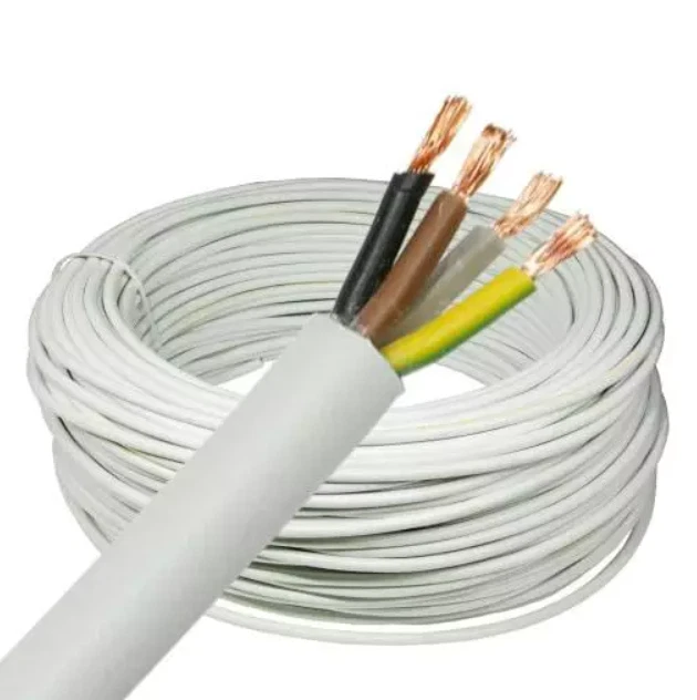 H05VV-F  4x0,75mm² 4x1mm² 4x1,5mm² 4x2,5mm² Herdanschlusskabel Stromleitung - Bild 1 von 1