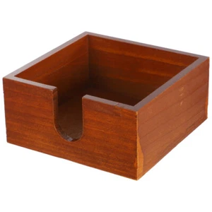 Tissue Aufbewahrungsbox Quadratisch Holz Serviettenhalter Halter für Küche - Bild 1 von 12