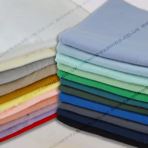 100% Cotton French Terry Loopback Knitted Jersey Fabric - Picture 1 of 24