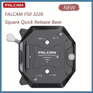 FALCAM F50 Square Quick Release Base For Manfrotto Multiple Bases Q System - Picture 1 of 12