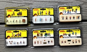 6 Assorted Woodland Scenics 1/160 N Scale Scenic Accents Painted Figure Sets F/S - Picture 1 of 20