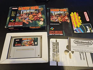 Donkey Kong Country Snes Super Nintendo - Imagen 1 de 7