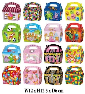 Treat Boxes Mini Cupcake Sweets Gift Party Loot Wedding Children Birthday Kids - Изображение 1 из 2