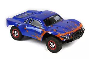 Custom Body Muddy Orange Blue for Traxxas Slash 1/10 Truck Car Shell Cover 1:10 - Picture 1 of 7