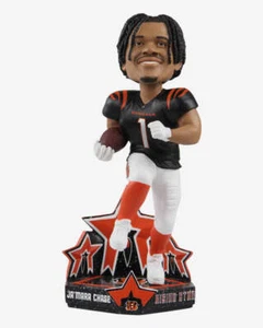 Ja'Marr Chase Cincinnati Bengals Rising Star Bobblehead NFL Football - Picture 1 of 1