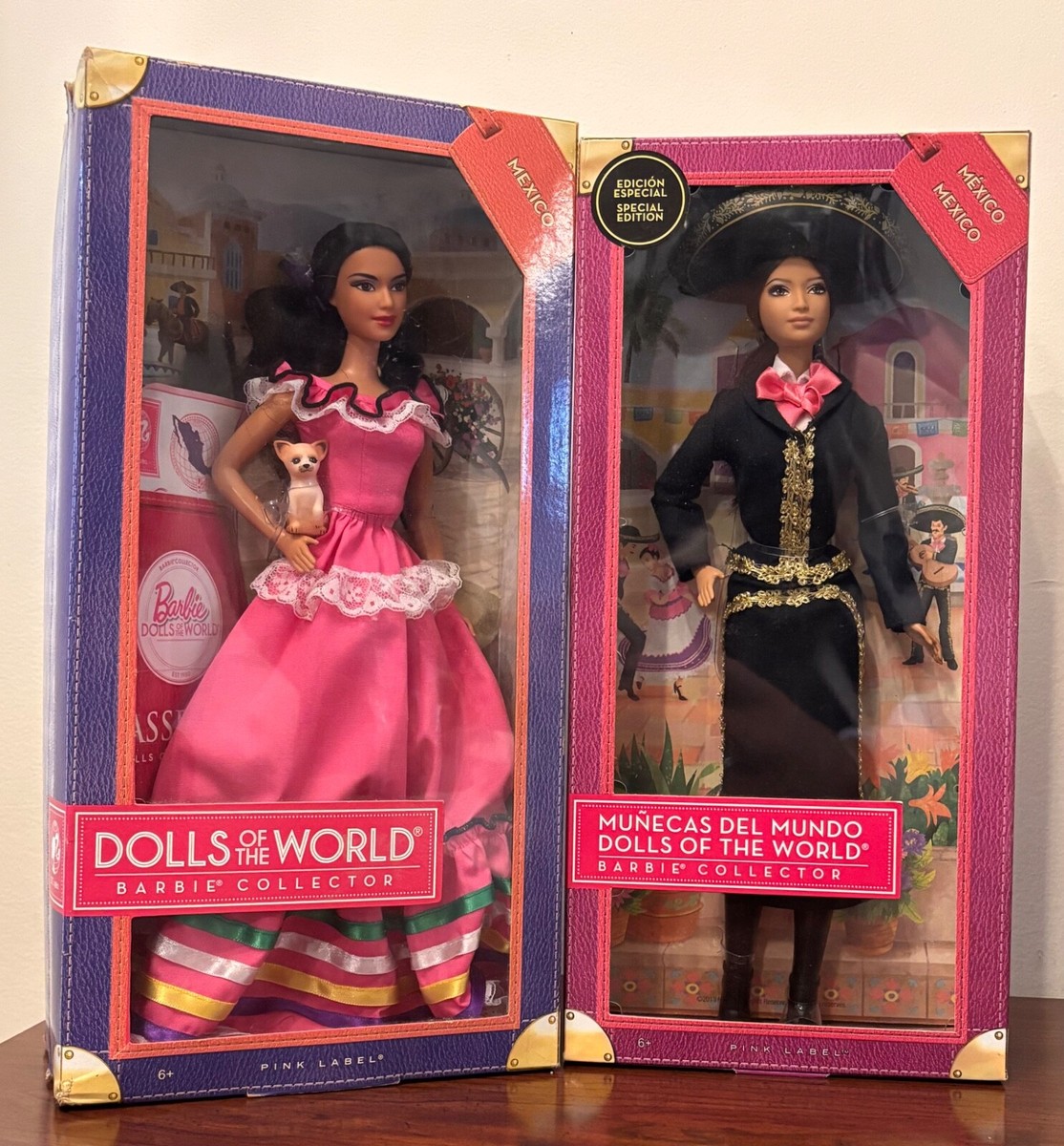 Barbie Dolls of the World Dolls & Doll Playsets Pink Label