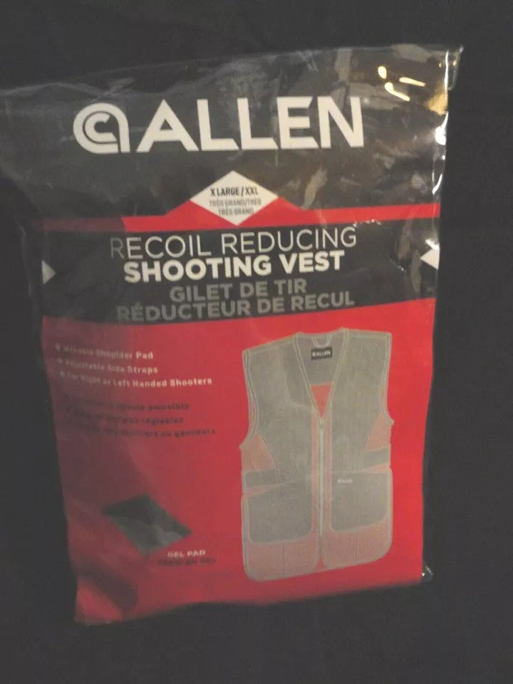Shooting Vest NWT  Allen Mens XL/XXL  Olive Recoil Reducing Shooting Vest - Image 1 of 3