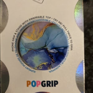 Support universel pour téléphone et tablette PopSocket PopGrip support pliable opalescent !! - Photo 1 sur 3