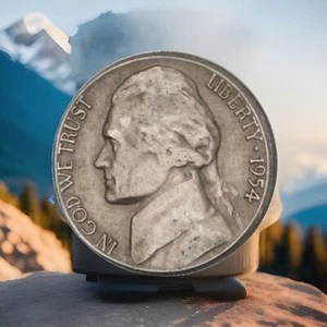 1954-S Jefferson Nickel Nicely Circulated FAST SHIPPING - Picture 1 of 4