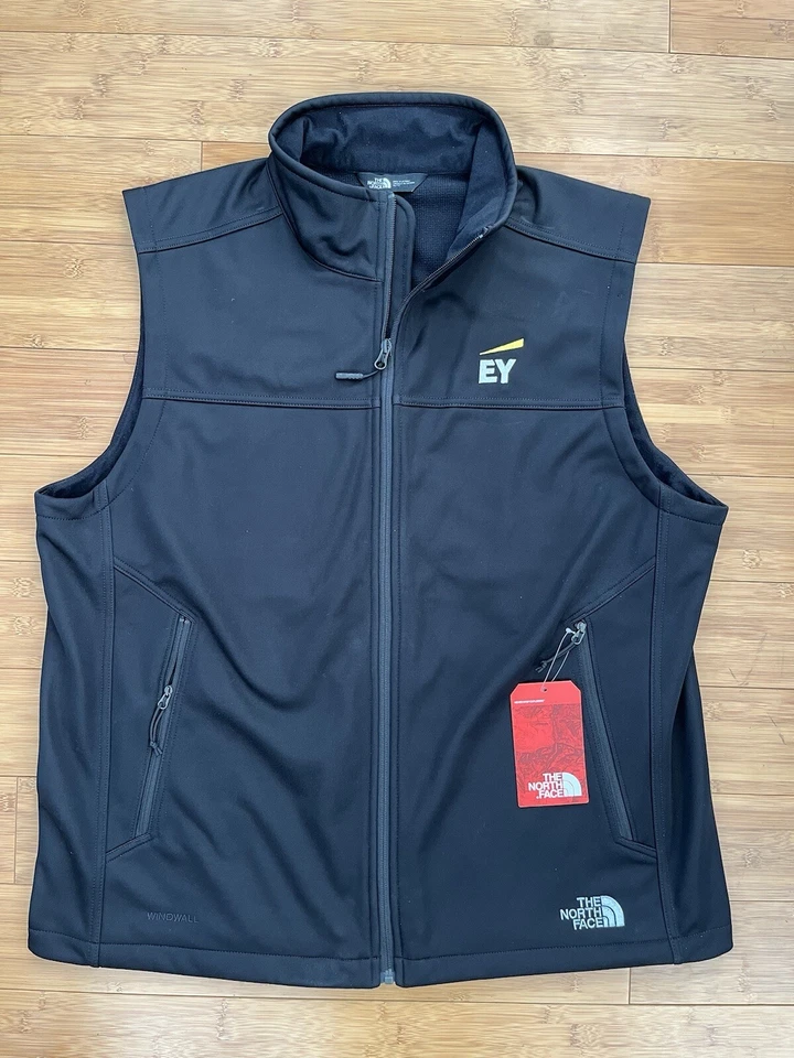 The North Face Ridgeline Certified Angus Beef Jacket Vest XL Black Lounge