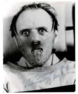 Foto firmada autografiada por Anthony Hopkins 8x10 Hannibal Lecter certificado de autenticidad AM 14634 - Imagen 1 de 1