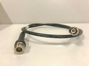 Times Microwave LMR-240 Coax Cable w/Connectors TNC male to N female 36in