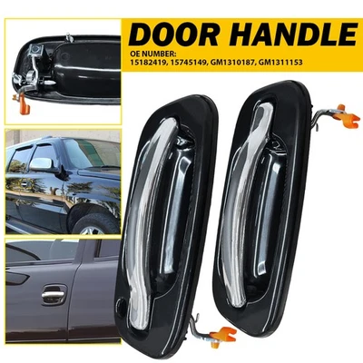 For Front Left & Right 2003-2006 Cadillac Escalade Exterior Door Handle Keyhole - Image 1 of 4