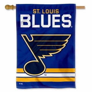 NHL St. Louis Blues House Flag and Banner - Picture 1 of 5