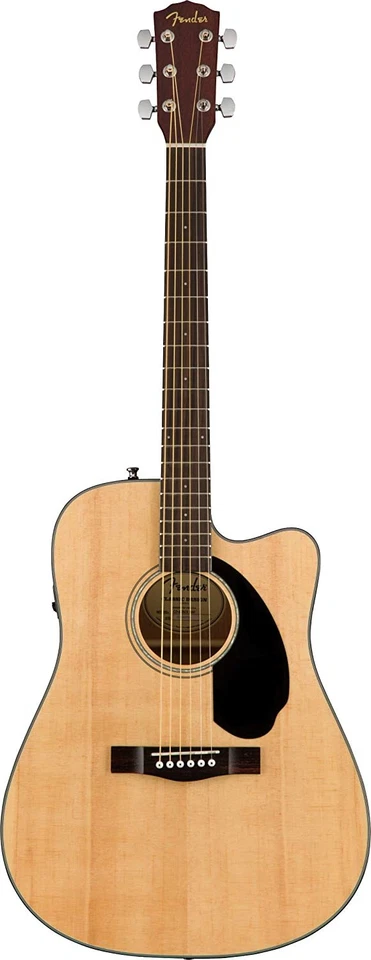 Fender Cd-60sce Dreadnought Acoustic Electric Guitar - Natural