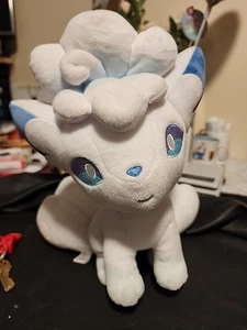 Alolan Vulpix Pokemon Nintendo Plush Animal 3rd Round White Cute Stuffed Plushy  - Picture 1 of 10