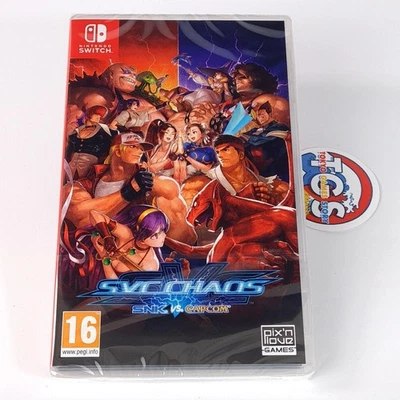 SNK vs. Capcom: SVC CHAOS Pix'n Love FIRST EDITION Switch New (Multi-Language) - Imagen 1 de 4