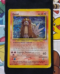 Entei 6/64 Neo Revelation GERMAN Damaged - Picture 1 of 2