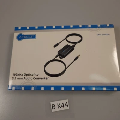 Konverter Digital zu Analog Audio Wandler, SPDIF Toslink zu 3,5mm Analog Audio - Bild 1 von 4