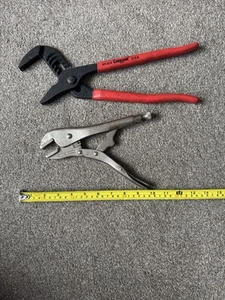 Plier Combo Locking Pliers Mole Wrench Vise Vice Grip & Crescent Pliers RT214 - Picture 1 of 4