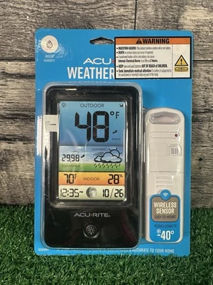 Acurite Weather Station Forecast Indoor/Outdoor Wireless Sensor00503W2 NIB - Image 1 of 2