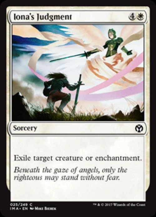 Iona's Judgment -Foil Light Play MTG Iconic Masters - Image 1 of 1