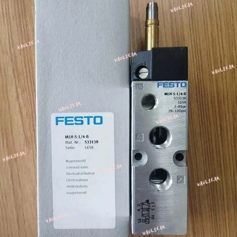 1PC NEW FESTO MLH-5-1/4-B 533138 Solenoid Valve Free Shipping - Image 1 of 1