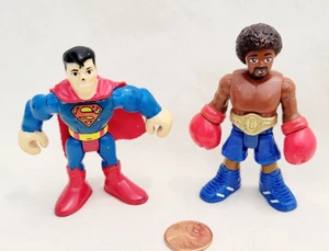 Imaginext DC Super Friends Superman Boxer Action Figure Fisher-Price - Picture 1 of 2