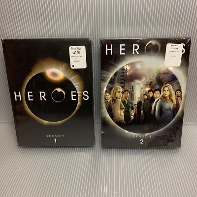 Heroes: Complete Seasons 1 & 2 (11 Disc DVD Box Set) ~ Brand New Sealed - Image 1 of 4