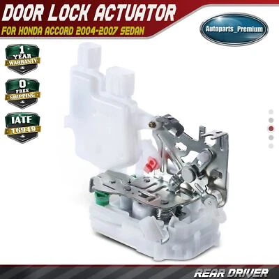 Rear Left Driver Door Lock Actuator for Honda Accord 2004 2005 2006 2007 Sedan - Image 1 of 4