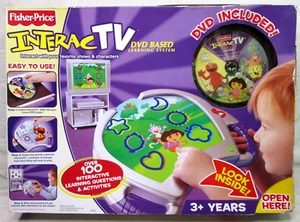 FISHER PRICE INTERAC TV, DVD BASED LEARNING SYSTEM, BRAND NEW AND SEALED!!! - Picture 1 of 16