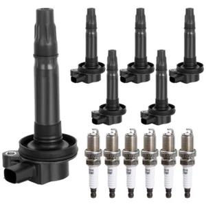 6x Ignition Coils W/6x Spark Plugs Kit for 2008-2016 Ford Taurus Edge 3.5L UF553 - Picture 1 of 10