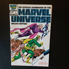 Marvel Universe #7 Deluxe Edition - 1986 Very Fine (VF 8.0) 