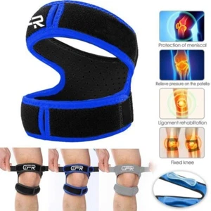 Knee Brace Support Patella Stabilizer Strap Arthritis Tendon Pain Relief Wrap - Picture 1 of 20
