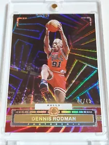2023 Panini Photogenic Dennis Rodman #119 WEDGES /49 Holo - Ready to Grade - Picture 1 of 3