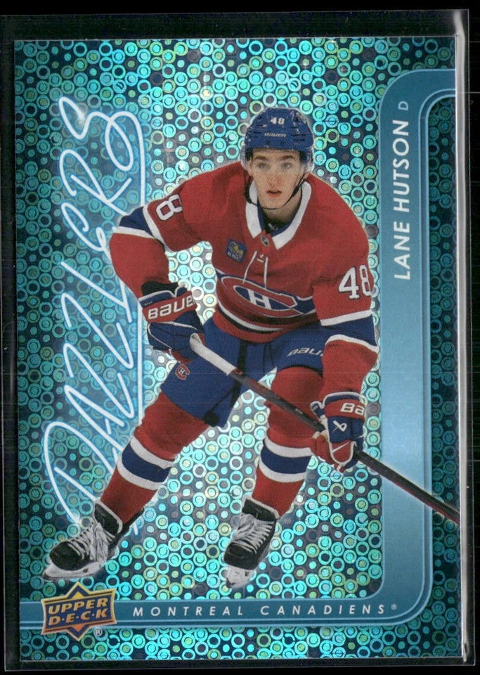 24/25 2024-25 UD Hockey Series 1,2 & Extended- BLUE Dazzlers* U PICK FROM LIST - Image 1 of 1