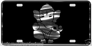 Hindu God Ganesh License Plate Ganesh Elephant S7 Chrome & Regular Vinyl Choice - Imagen 1 de 2