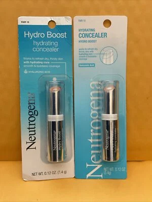 2x Neutrogena Hydro Boost Hydrating Concealer #10 Fair - Image 1 of 2