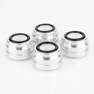 4pcs Aluminum Hi-Fi Speaker Amplifier Stand Mounts DAC Isolation Feet Base Pad - Picture 1 of 14