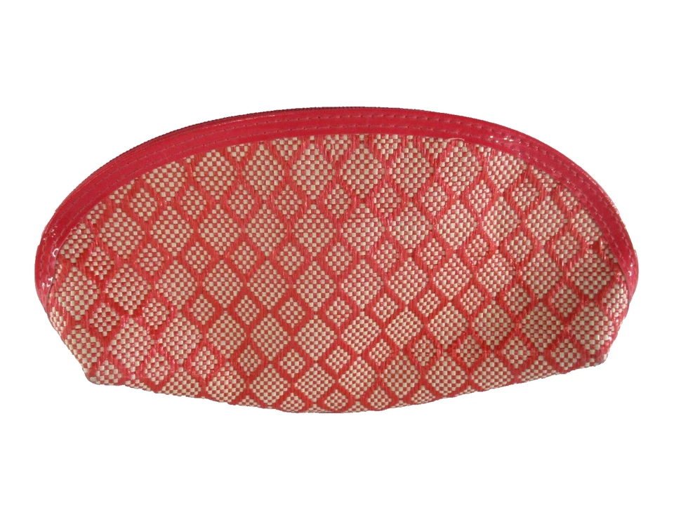 Natio Cosmetics Toiletries Bag Australian Design Oval Pink 25 x 14cm Polyester - Image 1 of 4