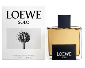 Loewe SOLO 75 ml. eau de toilette pour Homme spray 2.5 Fl. Oz. FORMATO ANTIGUO - Imagen 1 de 2