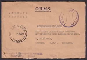 TONGA: (20647) Telegraphs & Telephones cancel/cover - Picture 1 of 2
