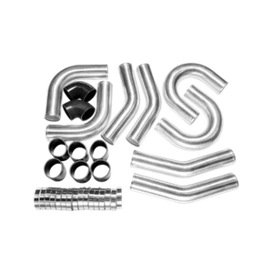 Kit de tuberías en U intercooler turbo universal de 2,5" D.8 PIEZAS + mangueras de silicio + abrazaderas - Imagen 1 de 2