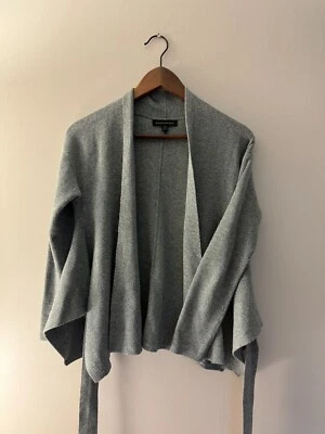 Cárdigan de oficina suéter envolvente gris Banana Republic - XS Foto 1 de 4